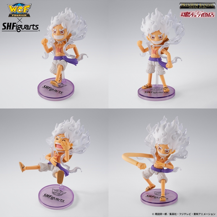 ワールドコレクタブルフィギュア×S.H.Figuarts モンキー・D・ルフィ -ギア5-