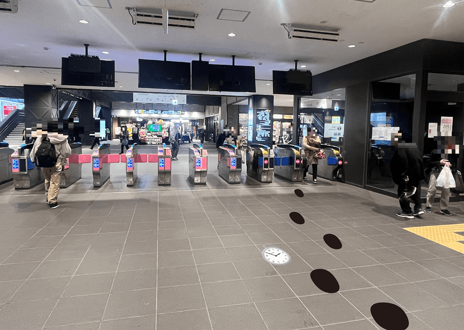 駅構内装飾 二俣川駅（イメージ）