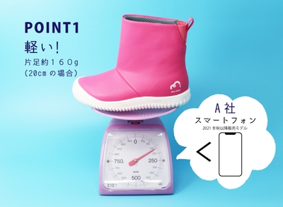 長靴は重くて脱げやすい?そんな常識を覆します!