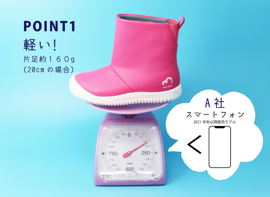 長靴は重くて脱げやすい?そんな常識を覆します!