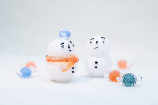 どれも表情や色合いが異なる1点ものの作品