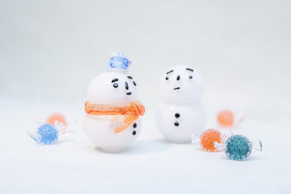 どれも表情や色合いが異なる1点ものの作品