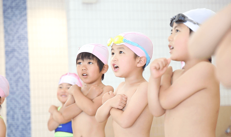 活用事例:ジュニアスクールの準備体操