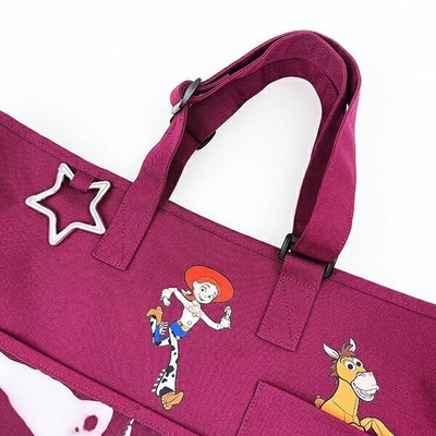 アコモデ×トイストーリーのマルチポケットトートバッグ