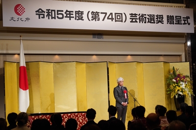 文部科学大臣賞 佐藤 浩市さん(俳優)