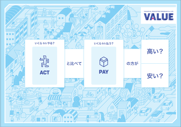 イベント中で使用するカードゲーム「VALUE」(2)
