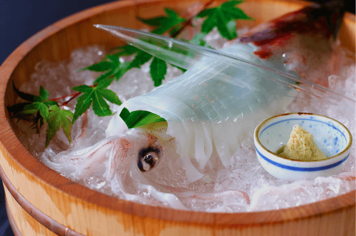 イメージ:白いかの刺身