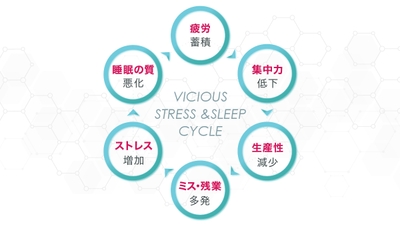 睡眠負債による負の連鎖