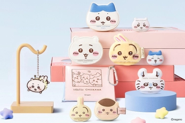 ちいかわの可愛さと使いやすさを兼ね備えたメイクパフがミルフィーから新登場！