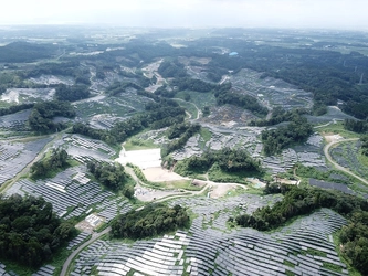 鹿児島県鹿屋市と大崎町にまたがる土地での環境調和型 九州最大級※1「鹿屋大崎ソーラーヒルズ太陽光発電所」の 営業運転開始について