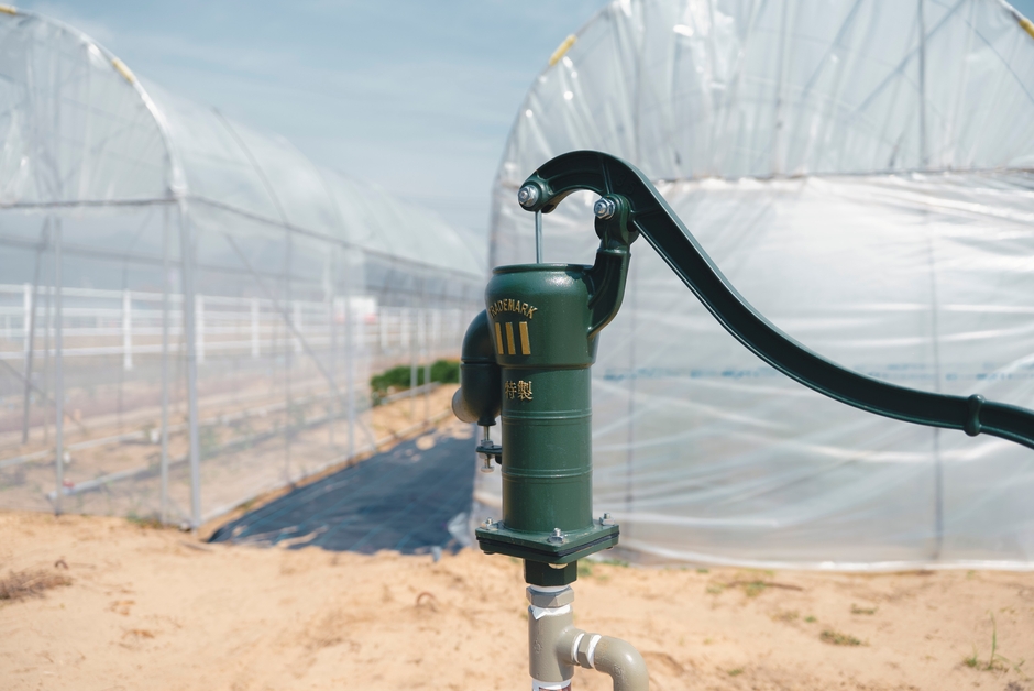 井戸を再生し、井戸水を使います