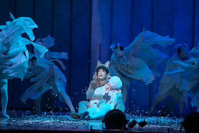 音楽劇「あらしのよるに」 撮影:青木 司