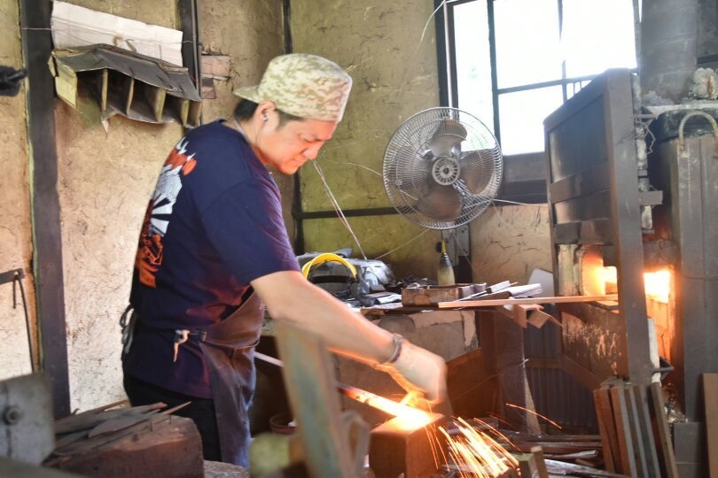 刃は本鍛造(田中 誠貴担当)