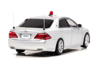 RAI'S 1/43 トヨタ クラウン (GRS202) 2014 警視庁警備部警衛課警衛車両(銀):右後