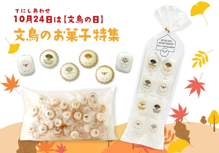 文鳥モチーフのお菓子「文鳥ミニチョコマシュマロ」「文鳥アイシングビスケット」が発売開始