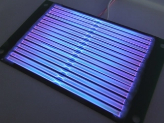 真空紫外線放射を実現するプラズマ方式・ 水銀フリー紫外線面光源を開発