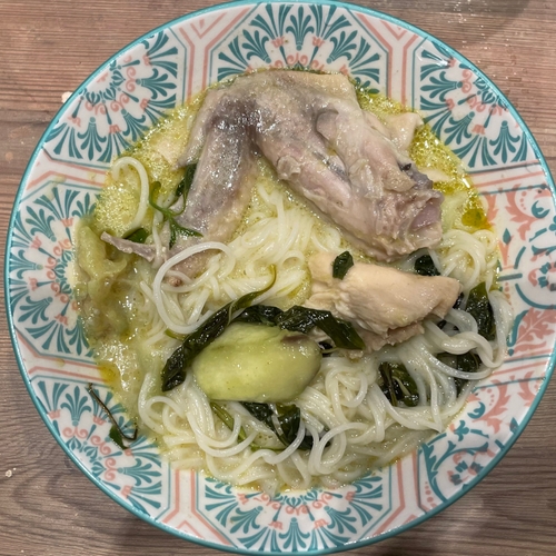 グリーンカレー素麺　