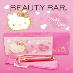 金×ピンクが可愛いハローキティモデルの携帯美顔器を発売　 毎分6,000回転の“美”振動！エムシービケン BEAUTYBAR(R)