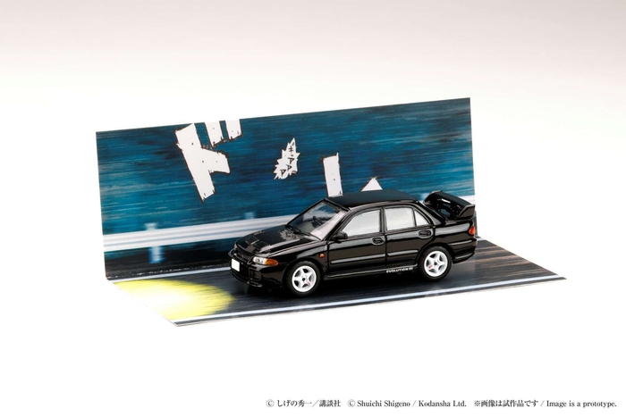 1/64 Mitsubishi Lancer RS Evolution III / 頭文字D 須藤 京一 VS 高橋 涼介 4