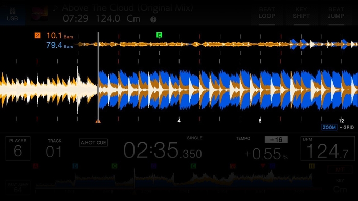 STACKED WAVEFORM