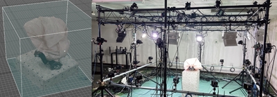 High Speed Volumetric Capture(動画イメージ/試験設備)