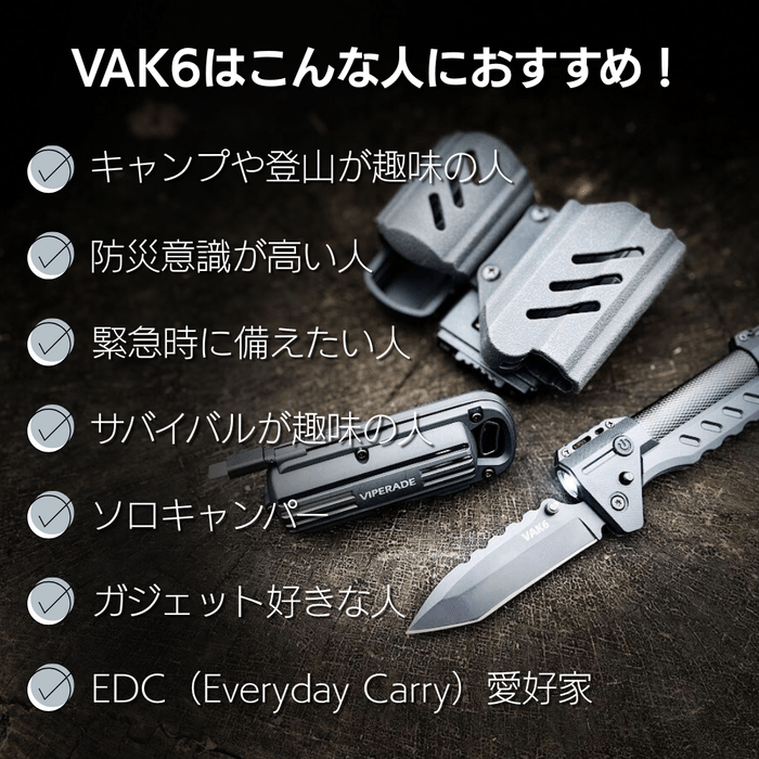 VAK6はこんな人におすすめ