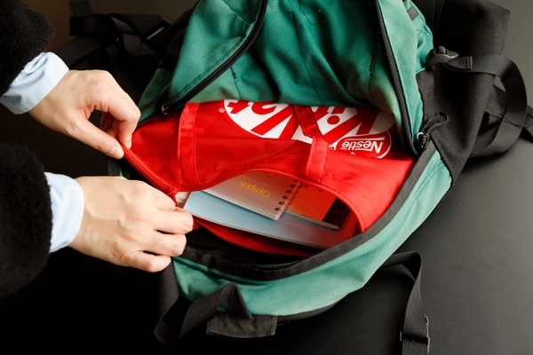 バッグインバッグにも