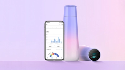 アプリ連携で水分補給量を管理できるスマートボトルが b8ta Tokyo - Shibuya、Yurakuchoに期間限定出品