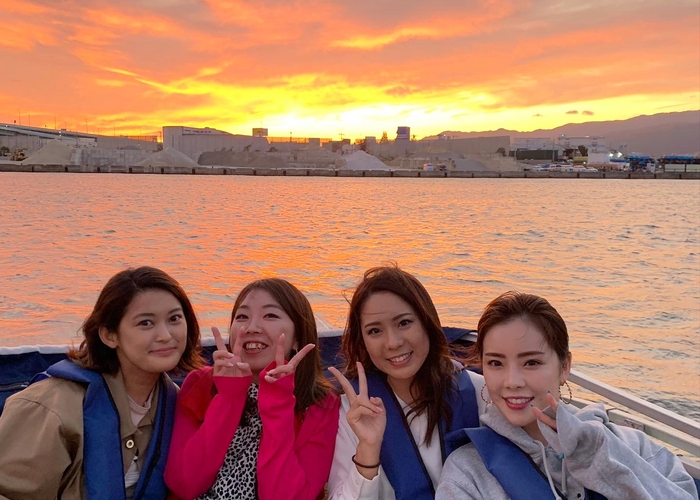 サンセットの絶景を堪能!