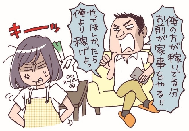 夫婦間でのモラハラ発言