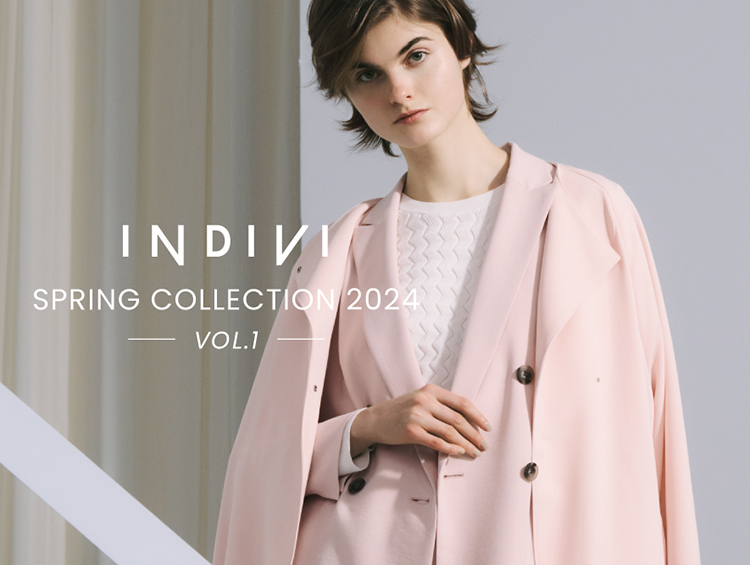 INDIVI（インディヴィ）2024 SPRING COLLECTION LOOK BOOKを公開 ...