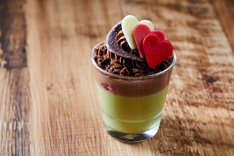 ピスタチオのプリン