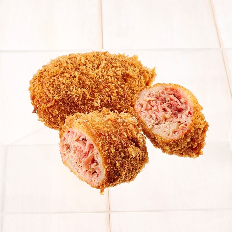 紅しょうがメンチ(税込220円)