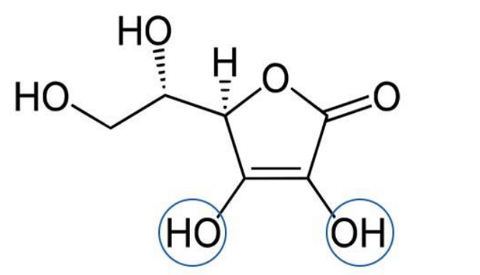 ビタミンCの構造