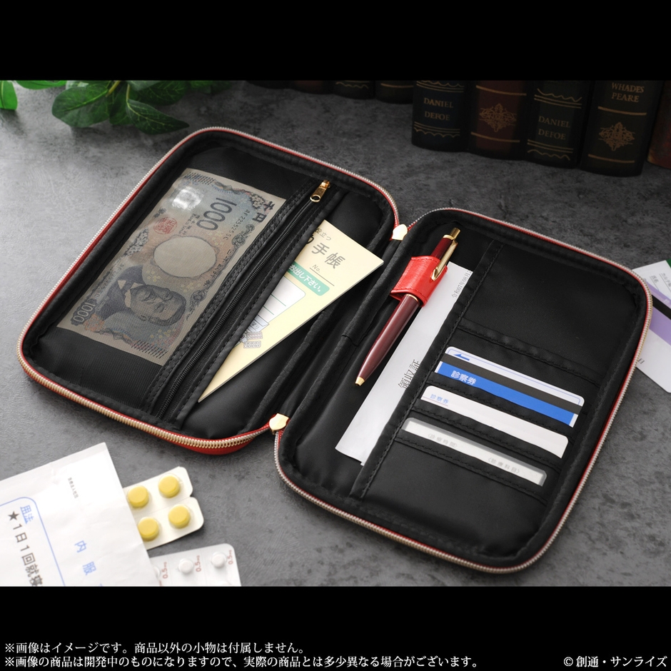 機動戦士ガンダム お薬手帳ケース(シャア・アズナブル仕様)商品イメージ1