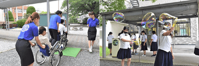 過去のオープンキャンパスの様⼦