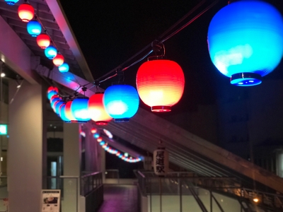 駅祭 -エキサイ- 会場は尾道水道の夜景を望む開放的なデッキ