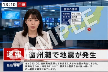 地域ごとの地震想定に応じた初動対応訓練コンテンツ 「ご当地訓練ニュース映像」の提供を開始