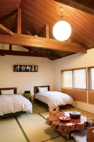 「おおま宿坊 普賢院」寝室