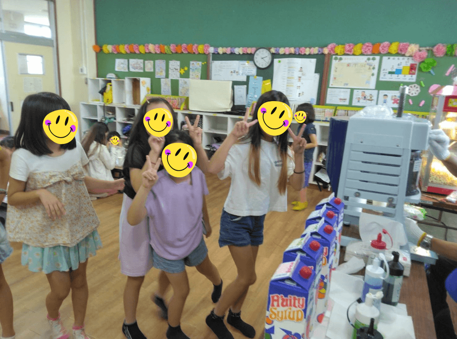 夏祭りは各施設で開催！おいしい楽しい！