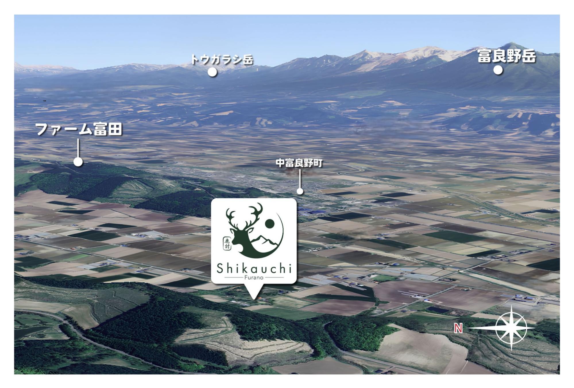 ファーム富田方面