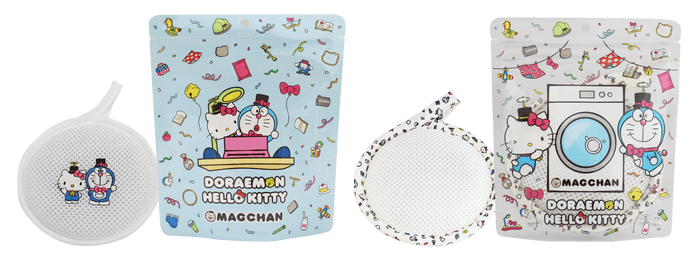ドラえもん× ハローキティ 洗たくマグちゃん (C)Fujiko-Pro (C)1976,2019 SANRIO CO., LTD. APPROVAL No. 603980