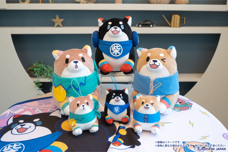 忠犬もちしば×Nelnal ぬいぐるみ