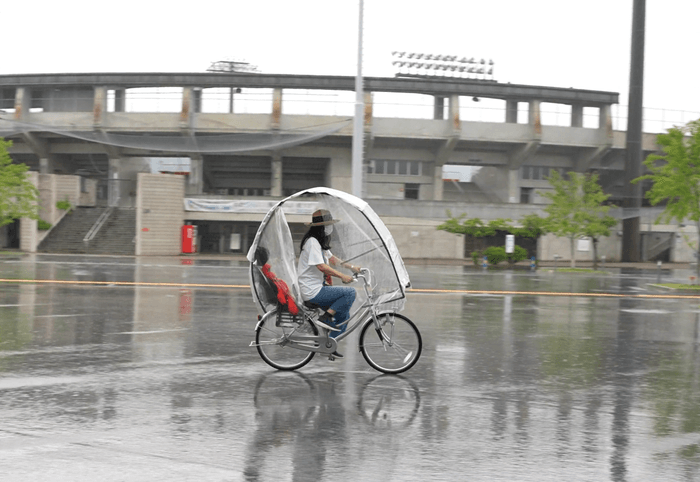 走行しているところ　真横