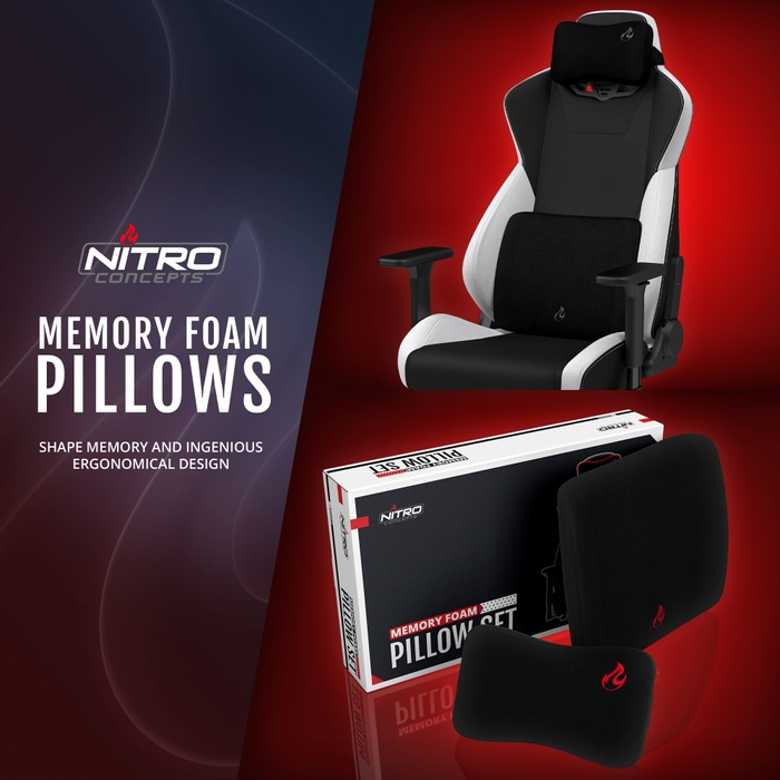 Nitro Concepts - MEMORY FOAM CUSHION SET 01