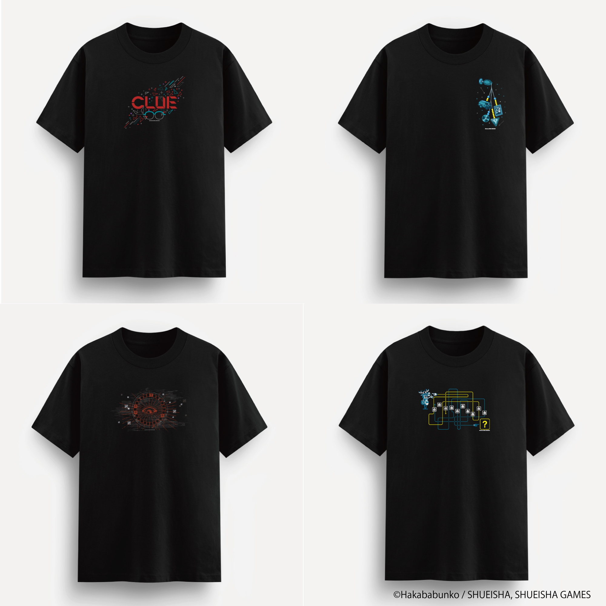 ナゾトキTシャツ(4種)