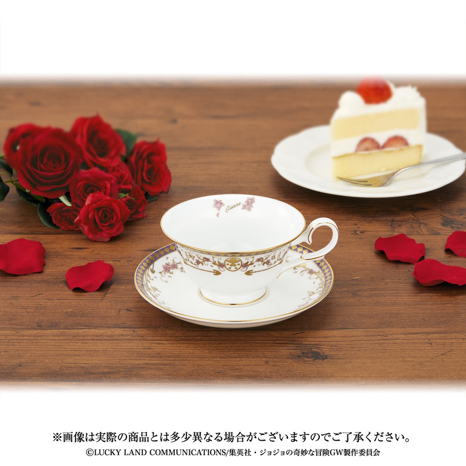 ジョジョ×陶磁器“ノリタケ”がコラボ！ ジョルノ＆ブチャラティ 