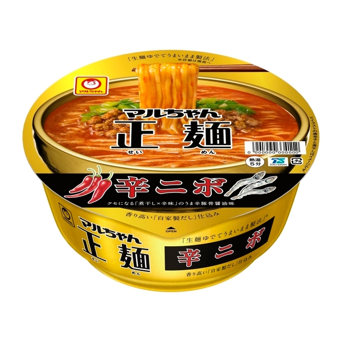 マルちゃん正麺 カップ 辛ニボ