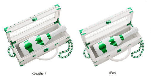 NV Brut Rose White Holiday Edition Green