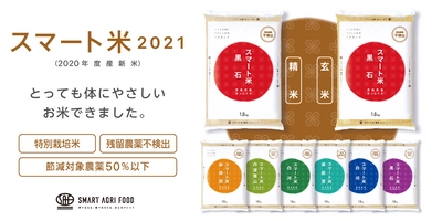 AIやドローンを使い、 農薬使用量を抑えたあんしん・安全なお米「スマート米2021」、 2020年度産新米の販売を開始